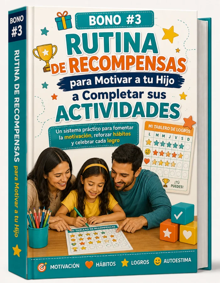 Tablero imprimible de rutina de recompensas con estrellas y premios